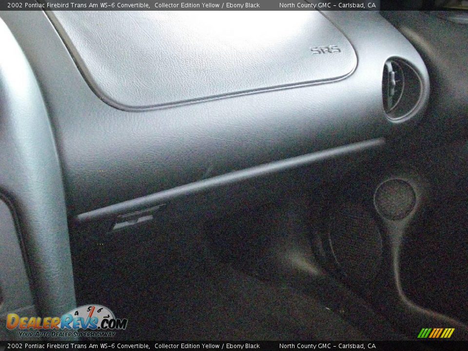 2002 Pontiac Firebird Trans Am WS-6 Convertible Collector Edition Yellow / Ebony Black Photo #21