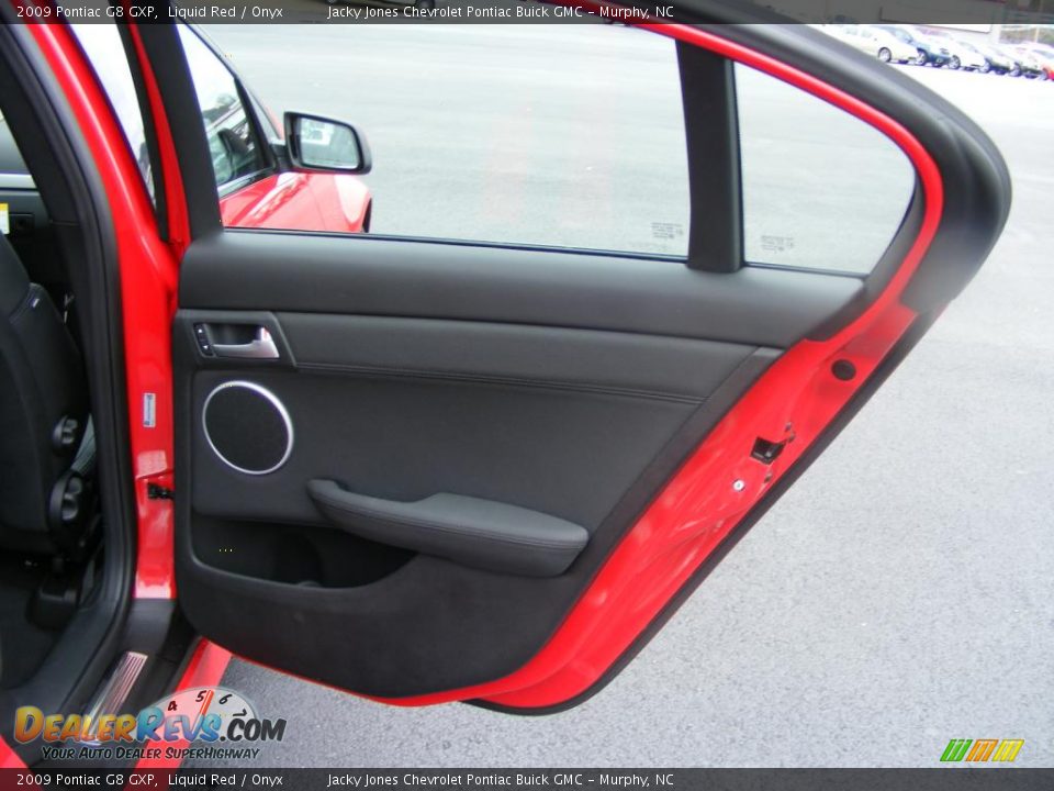 2009 Pontiac G8 GXP Liquid Red / Onyx Photo #5