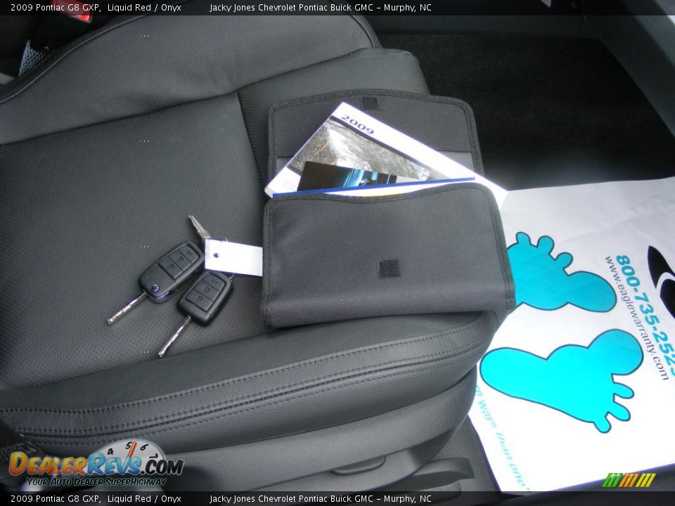 2009 Pontiac G8 GXP Liquid Red / Onyx Photo #10