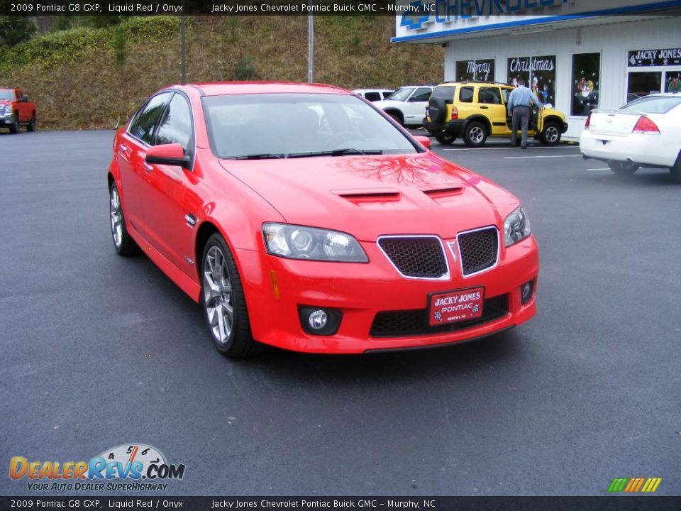 2009 Pontiac G8 GXP Liquid Red / Onyx Photo #12