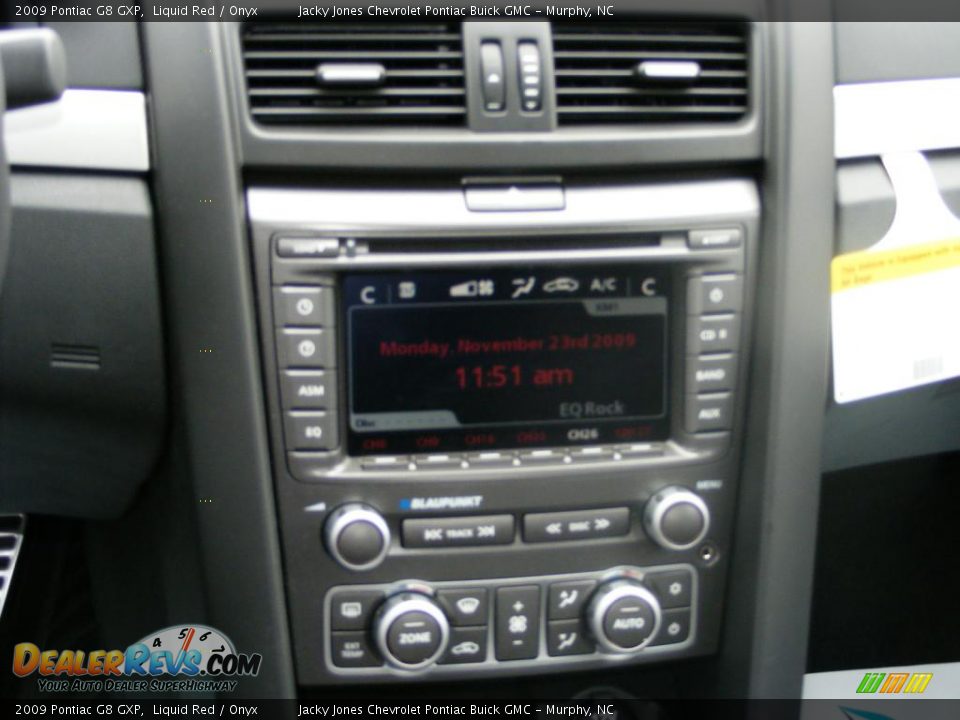 2009 Pontiac G8 GXP Liquid Red / Onyx Photo #14