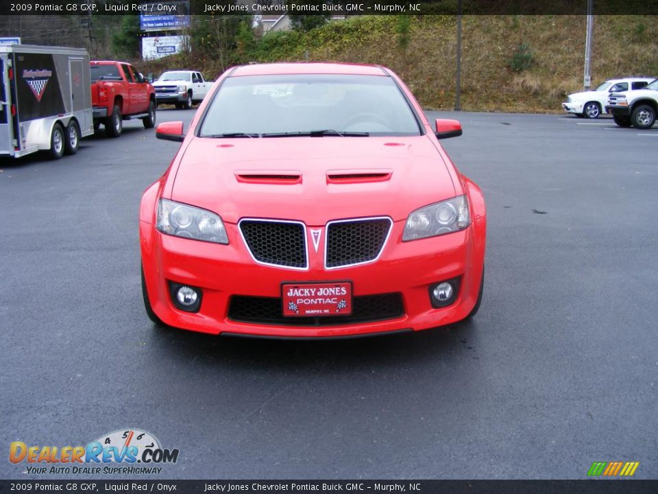 2009 Pontiac G8 GXP Liquid Red / Onyx Photo #20