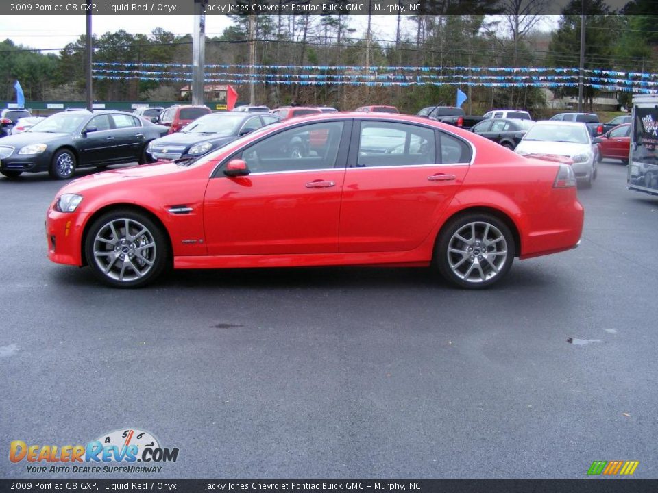 Liquid Red 2009 Pontiac G8 GXP Photo #22