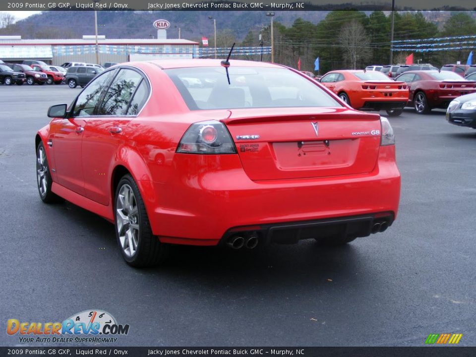 2009 Pontiac G8 GXP Liquid Red / Onyx Photo #23