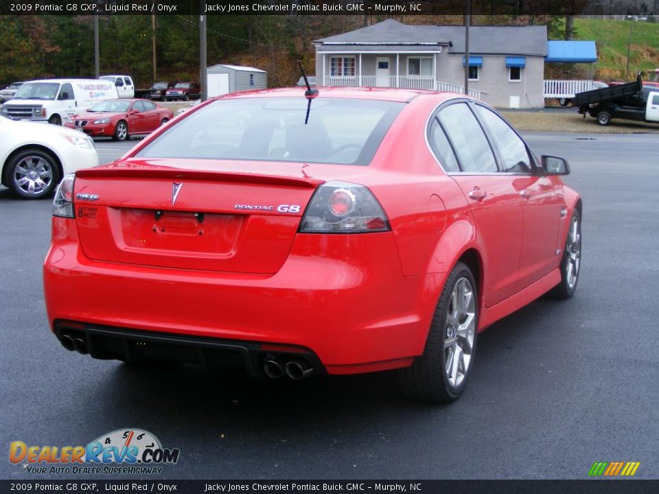 2009 Pontiac G8 GXP Liquid Red / Onyx Photo #25