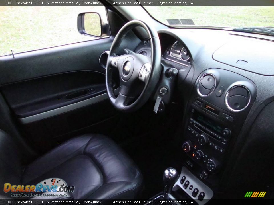 2007 Chevrolet HHR LT Silverstone Metallic / Ebony Black Photo #17