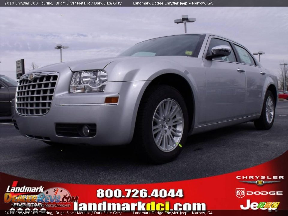 2010 Chrysler 300 Touring Bright Silver Metallic / Dark Slate Gray Photo #1