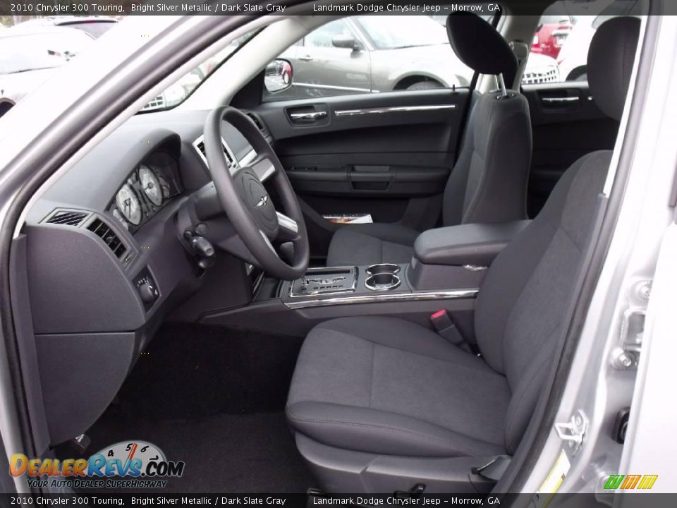 2010 Chrysler 300 Touring Bright Silver Metallic / Dark Slate Gray Photo #6