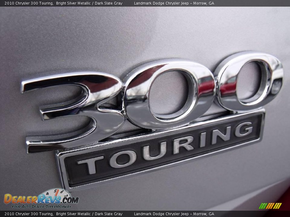 2010 Chrysler 300 Touring Bright Silver Metallic / Dark Slate Gray Photo #8