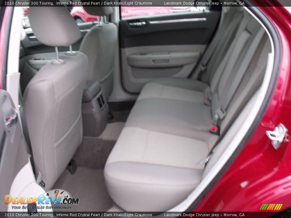2010 Chrysler 300 Touring Inferno Red Crystal Pearl / Dark Khaki/Light Graystone Photo #7