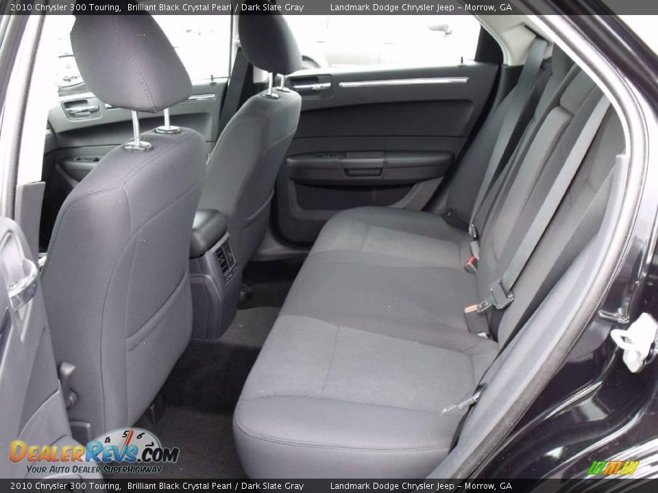 2010 Chrysler 300 Touring Brilliant Black Crystal Pearl / Dark Slate Gray Photo #7