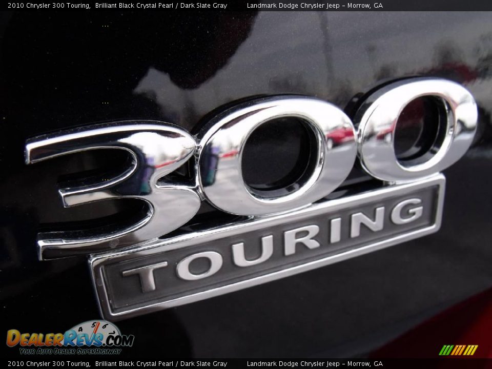 2010 Chrysler 300 Touring Brilliant Black Crystal Pearl / Dark Slate Gray Photo #8