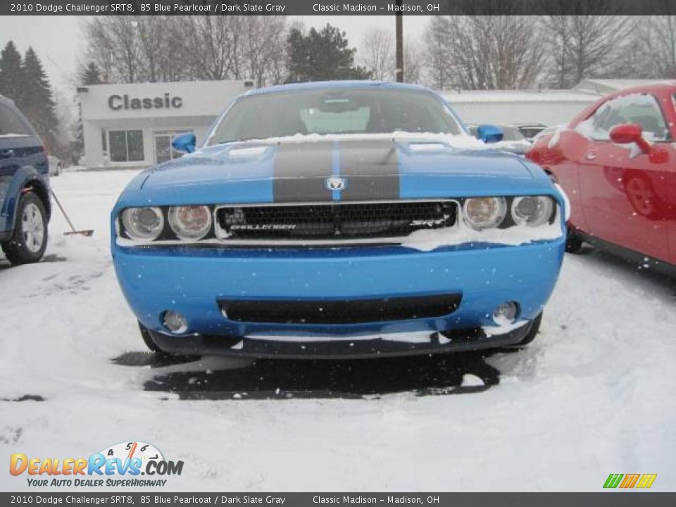 2010 Dodge Challenger SRT8 B5 Blue Pearlcoat / Dark Slate Gray Photo #2