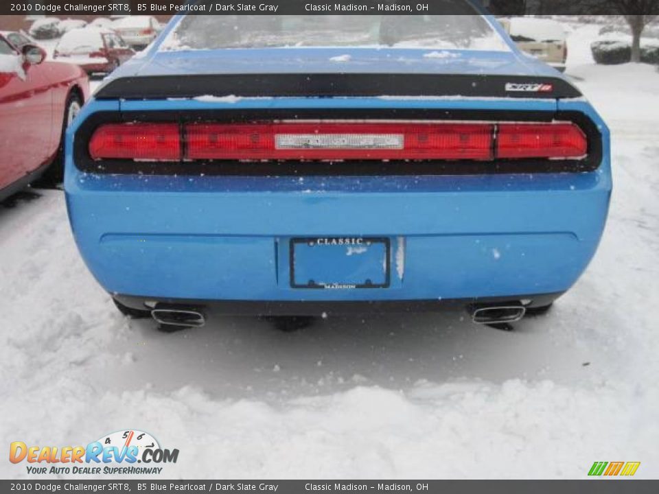 2010 Dodge Challenger SRT8 B5 Blue Pearlcoat / Dark Slate Gray Photo #4