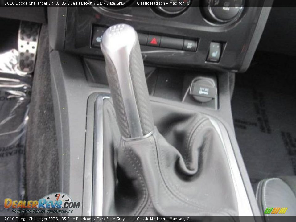 2010 Dodge Challenger SRT8 B5 Blue Pearlcoat / Dark Slate Gray Photo #10