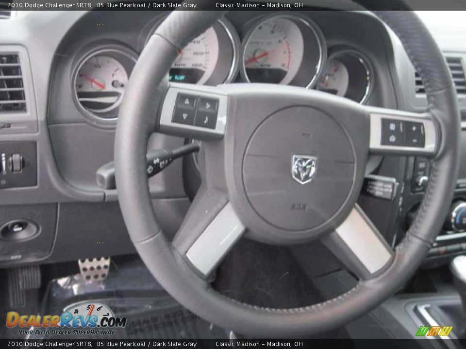 2010 Dodge Challenger SRT8 B5 Blue Pearlcoat / Dark Slate Gray Photo #12