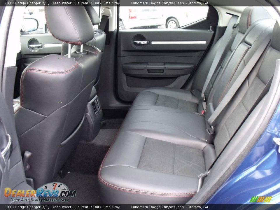 2010 Dodge Charger R/T Deep Water Blue Pearl / Dark Slate Gray Photo #9