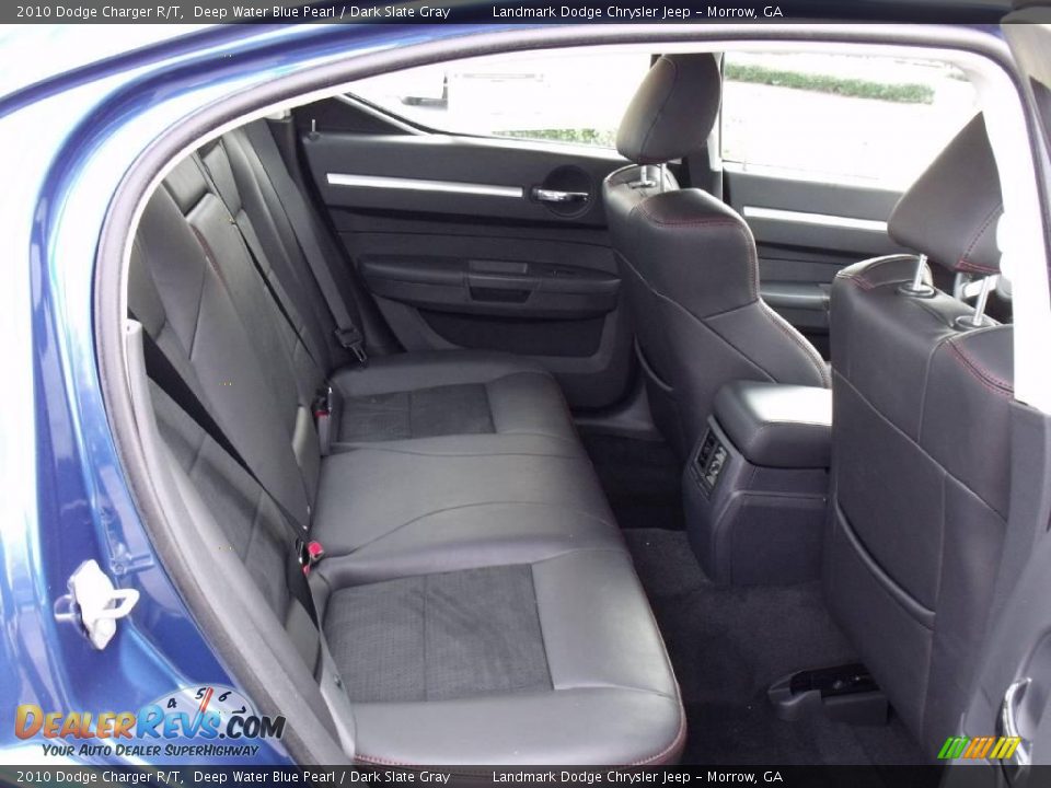 2010 Dodge Charger R/T Deep Water Blue Pearl / Dark Slate Gray Photo #10