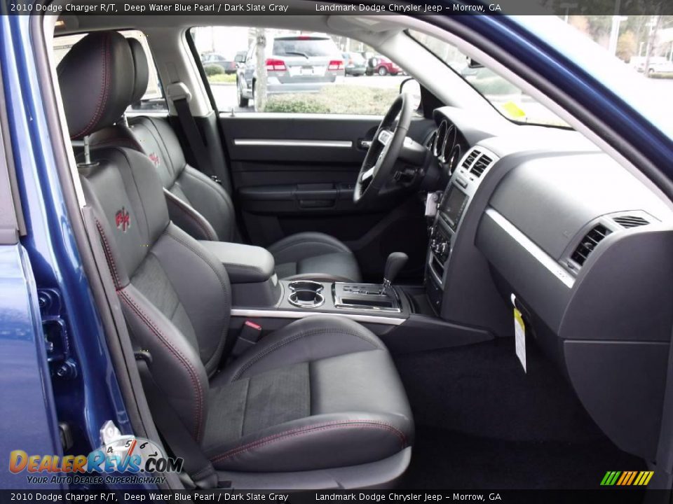 2010 Dodge Charger R/T Deep Water Blue Pearl / Dark Slate Gray Photo #11