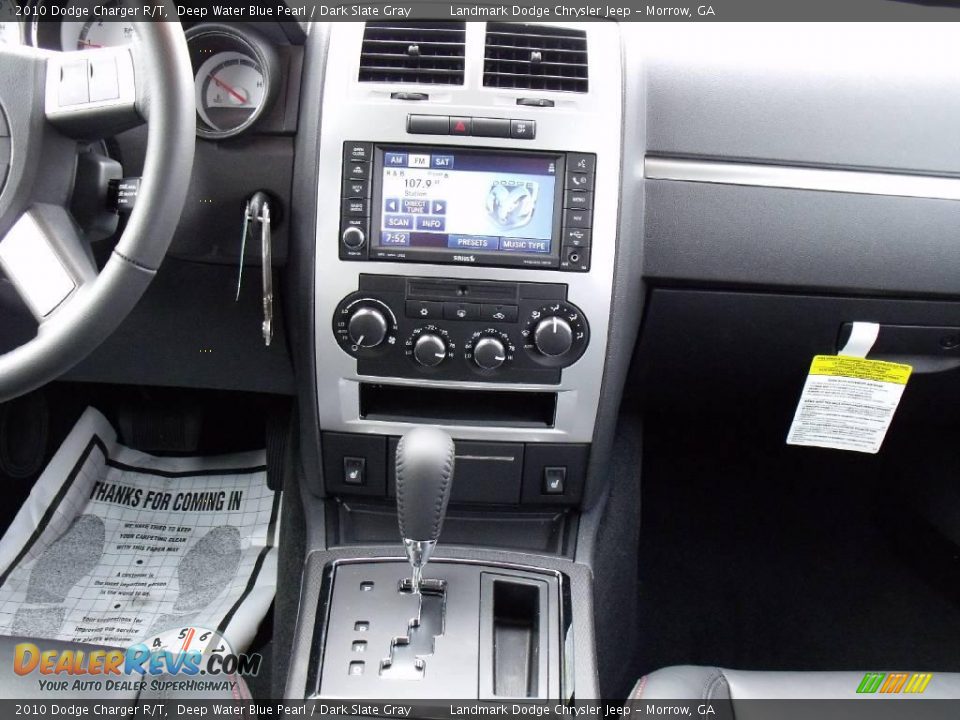 2010 Dodge Charger R/T Deep Water Blue Pearl / Dark Slate Gray Photo #12