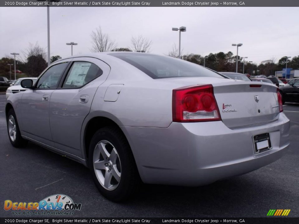 2010 Dodge Charger SE Bright Silver Metallic / Dark Slate Gray/Light Slate Gray Photo #2