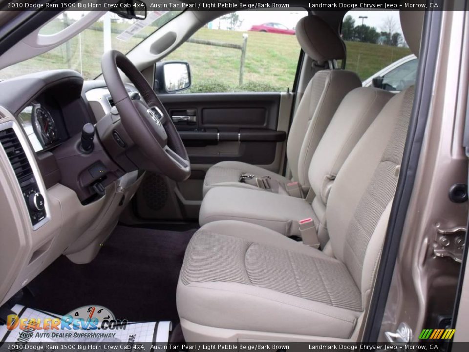 2010 Dodge Ram 1500 Big Horn Crew Cab 4x4 Austin Tan Pearl / Light Pebble Beige/Bark Brown Photo #7
