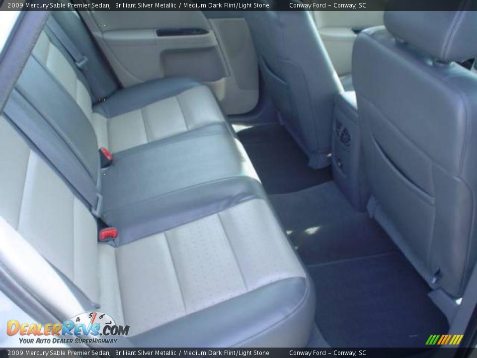 2009 Mercury Sable Premier Sedan Brilliant Silver Metallic / Medium Dark Flint/Light Stone Photo #16