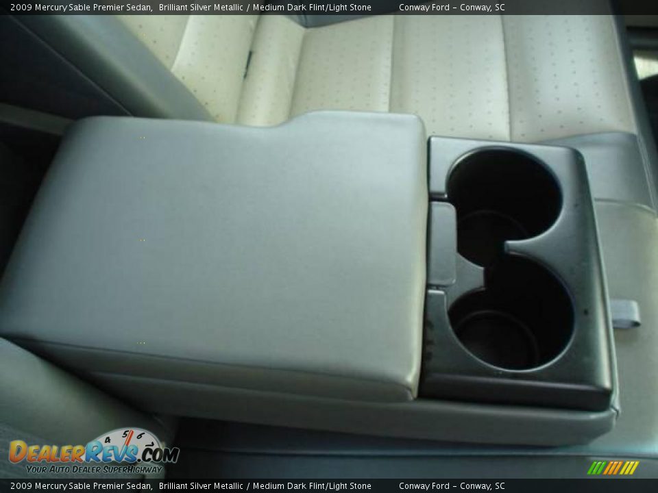 2009 Mercury Sable Premier Sedan Brilliant Silver Metallic / Medium Dark Flint/Light Stone Photo #17