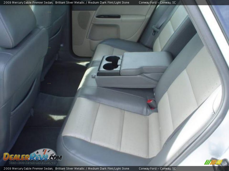 2009 Mercury Sable Premier Sedan Brilliant Silver Metallic / Medium Dark Flint/Light Stone Photo #20