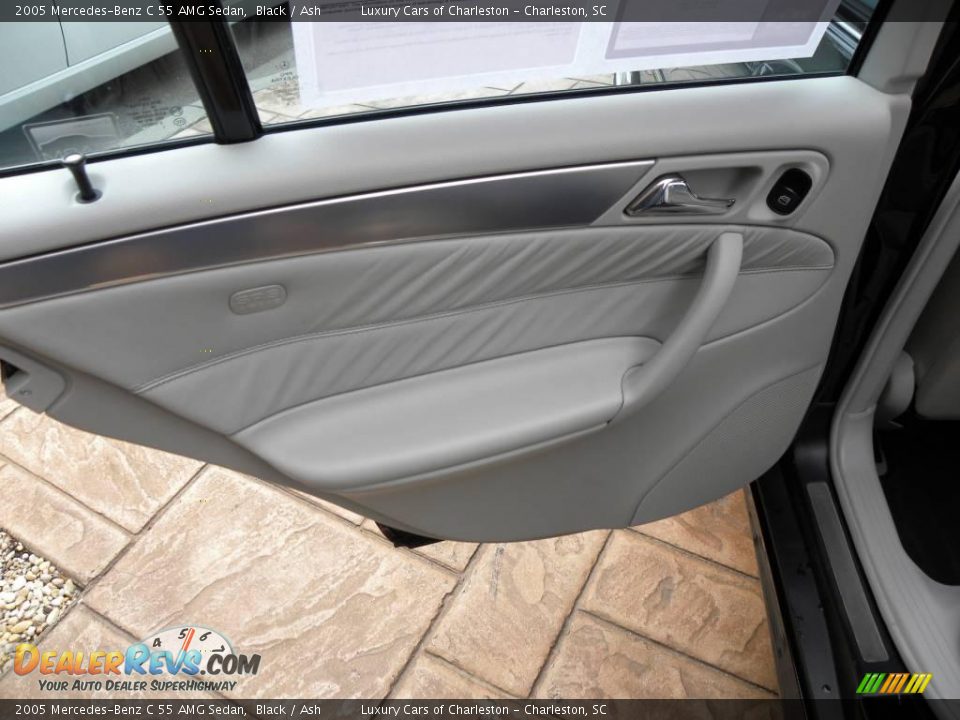 2005 Mercedes-Benz C 55 AMG Sedan Black / Ash Photo #7
