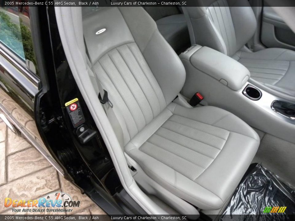 2005 Mercedes-Benz C 55 AMG Sedan Black / Ash Photo #9