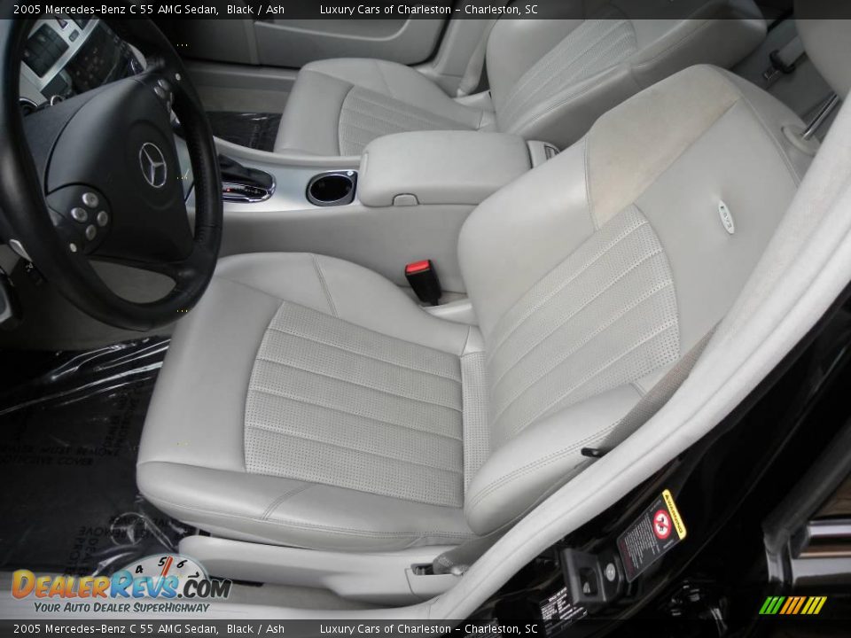 2005 Mercedes-Benz C 55 AMG Sedan Black / Ash Photo #10