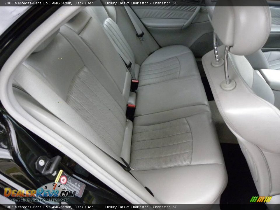 2005 Mercedes-Benz C 55 AMG Sedan Black / Ash Photo #11