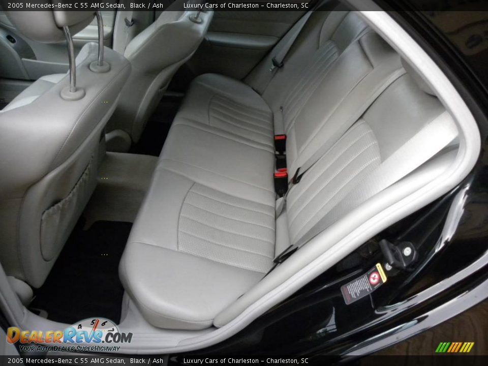 2005 Mercedes-Benz C 55 AMG Sedan Black / Ash Photo #12