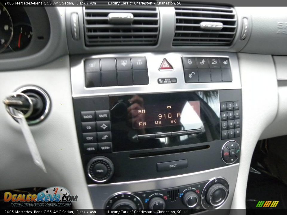 2005 Mercedes-Benz C 55 AMG Sedan Black / Ash Photo #20