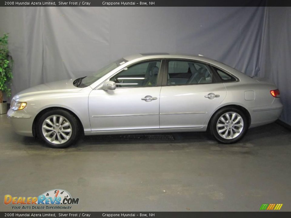 2008 Hyundai Azera Limited Silver Frost / Gray Photo #2