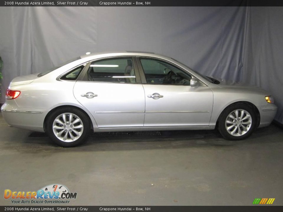 2008 Hyundai Azera Limited Silver Frost / Gray Photo #4