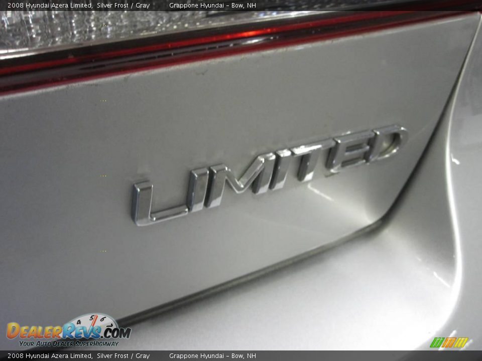 2008 Hyundai Azera Limited Silver Frost / Gray Photo #5