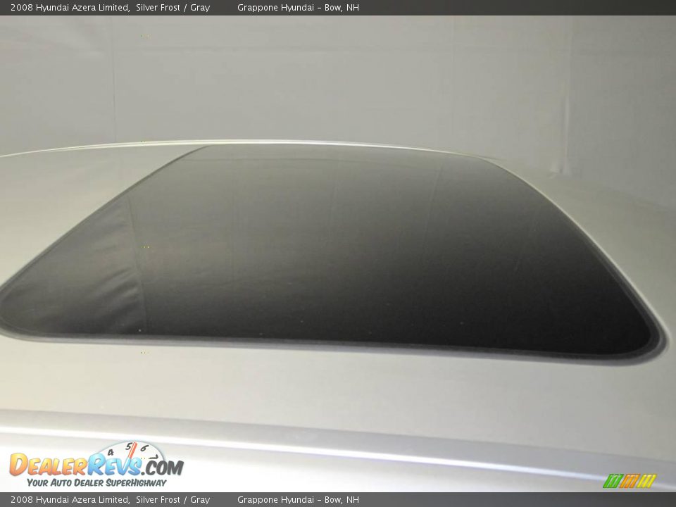 2008 Hyundai Azera Limited Silver Frost / Gray Photo #12