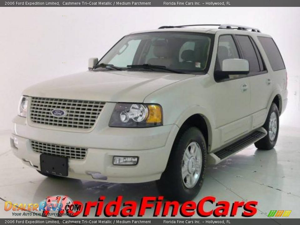 2006 Ford Expedition Limited Cashmere Tri-Coat Metallic / Medium Parchment Photo #1