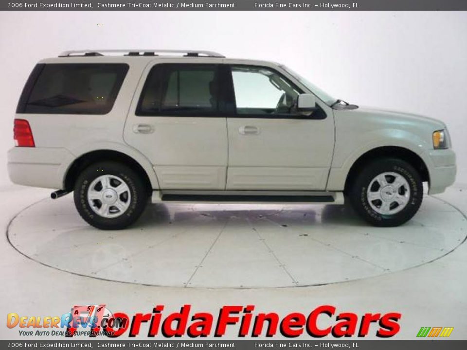 2006 Ford Expedition Limited Cashmere Tri-Coat Metallic / Medium Parchment Photo #4