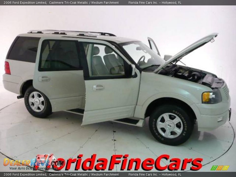2006 Ford Expedition Limited Cashmere Tri-Coat Metallic / Medium Parchment Photo #7