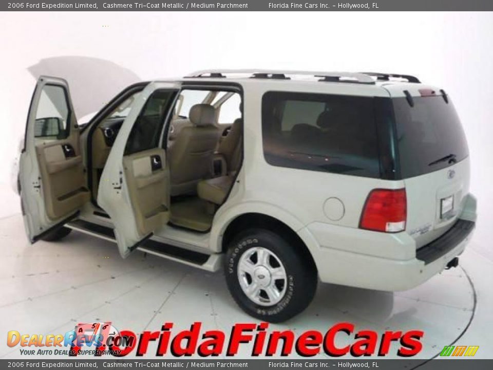 2006 Ford Expedition Limited Cashmere Tri-Coat Metallic / Medium Parchment Photo #8