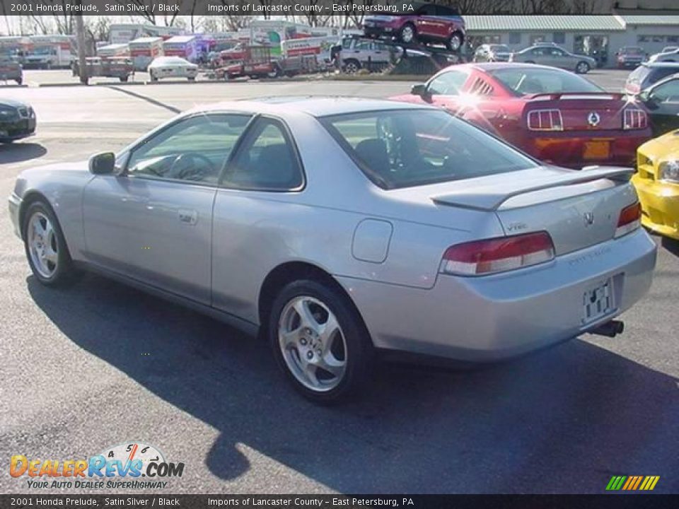 2001 Honda Prelude Satin Silver / Black Photo #4