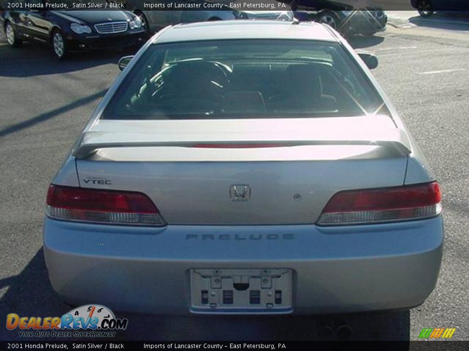2001 Honda Prelude Satin Silver / Black Photo #5