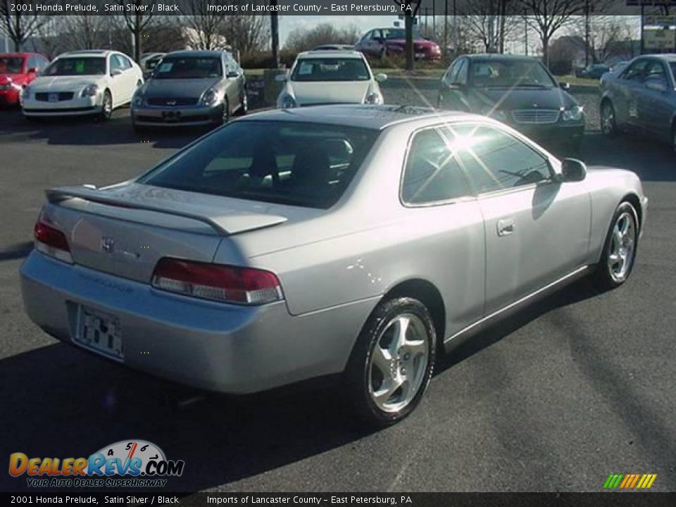 2001 Honda Prelude Satin Silver / Black Photo #6