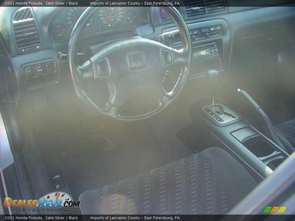 2001 Honda Prelude Satin Silver / Black Photo #7