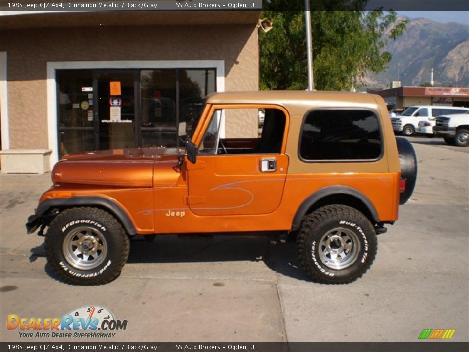 Cinnamon Metallic 1985 Jeep CJ7 4x4 Photo #1