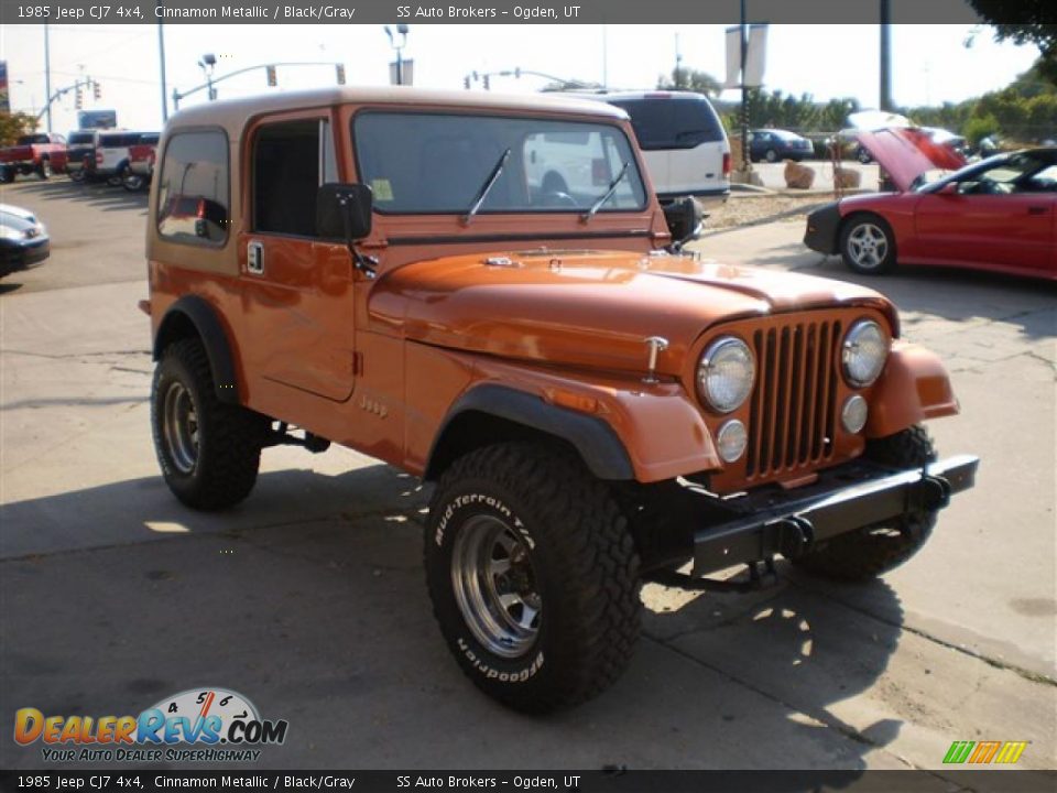 Cinnamon Metallic 1985 Jeep CJ7 4x4 Photo #4