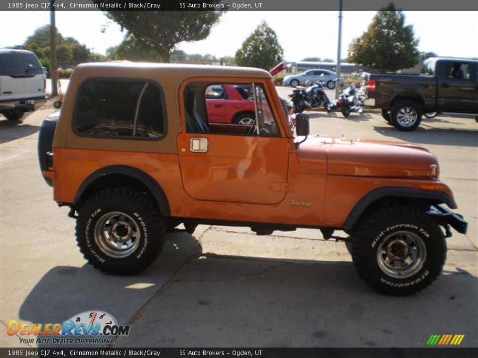 Cinnamon Metallic 1985 Jeep CJ7 4x4 Photo #5